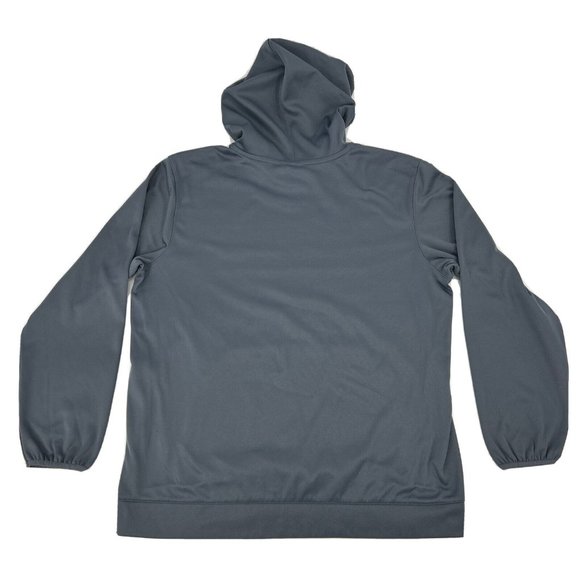 Men's Reebok Center Ice Pullover Fleece Hoodie Gray L Pittsburgh Penguins NHL‎ - Picture 7 of 11